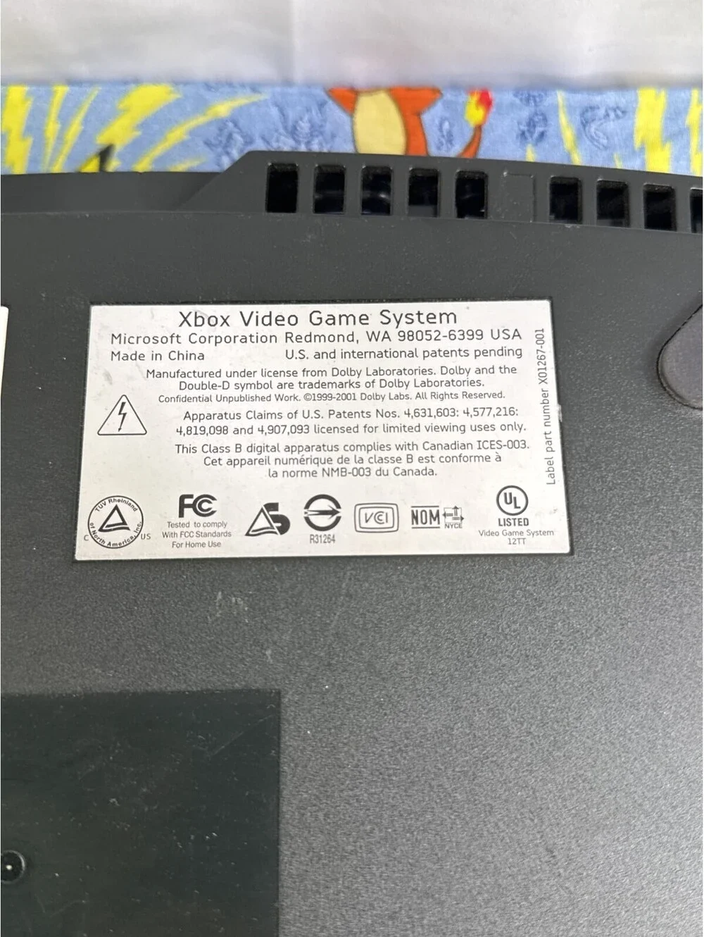 Original Xbox Repair Lot 2 Consoles Parts Restoration AS IS Read
